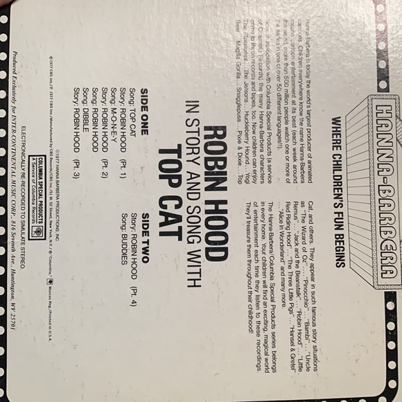 4 vintage children records. $50 each o b o - Picture 5 of 6